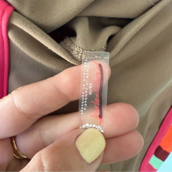 Free People Movement By Free People Never Better Color Block Bike Shorts Size XS - Picture 6 of 8